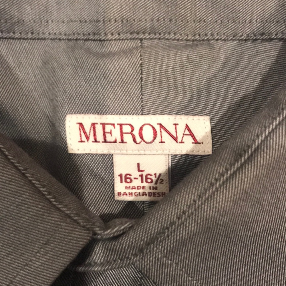 Merona NWOT Men’s dress shirt - Picture 2 of 3